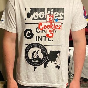 Cookies white short sleeve t-shirt